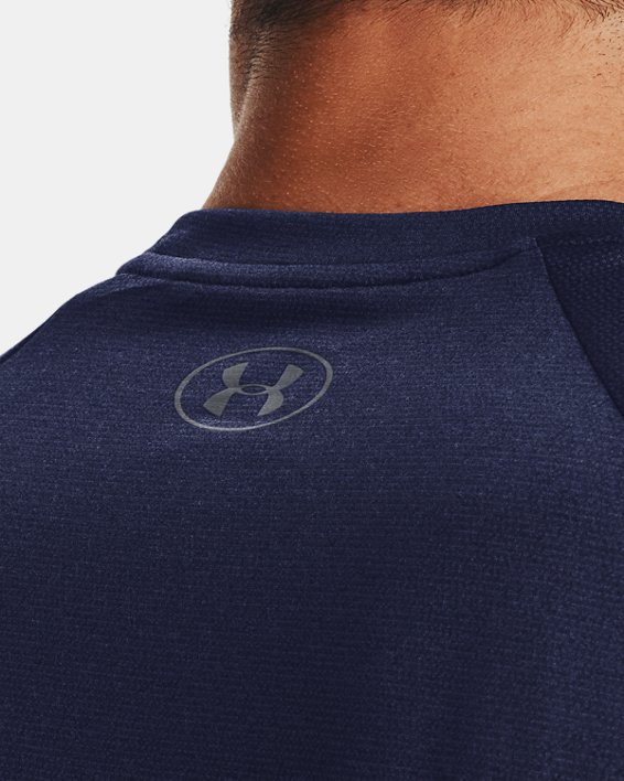 Men's UA Tech™ 2.0 Short Sleeve T-Shirt, Navy, pdpMainDesktop image number 3